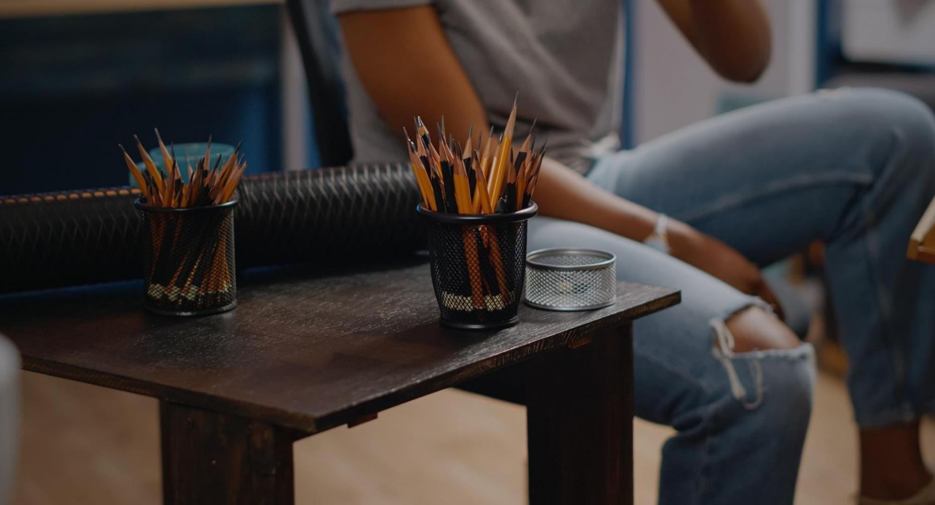 Manager reviewing employee wellbeing programmes